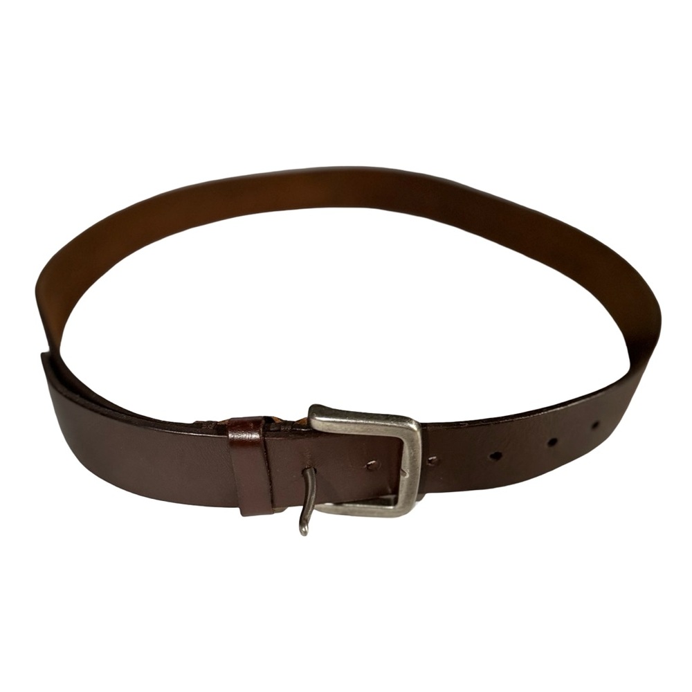 American Eagle Leather Belt Brown Size 34